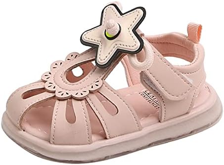Sandálias de bebê moda sapatos de caminhada suave e macia de baixo para bebê sandálias para bebê sapatos planos de balé