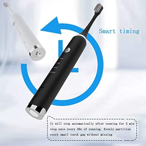 Lsjzz Electric Tontherbush, levitação magnética USB Sonic for Adult dentes macios escova de dentes inteligente Cleaning impermeável