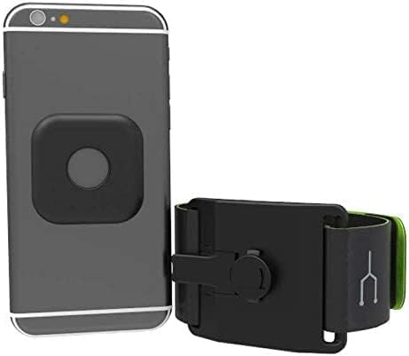 Navitech Black Mobile Thone Impermend Running Sury Cintury - Compatível com Smartphone A3 A3 A3