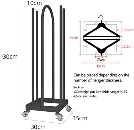 PFCDZDU 2 CARTRO DE CANHER DE LATERAGEM, SHOPLE STAND STAND STAND STAND STAND STANE com rodas, Rack de armazenamento para