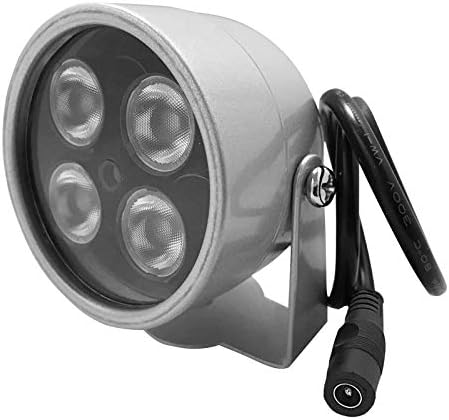 Illuminador infravermelho JC 4 LED de alta potência LED IR Illuminator IR Lâmpada ir grande angular para a visão noturna CCTV