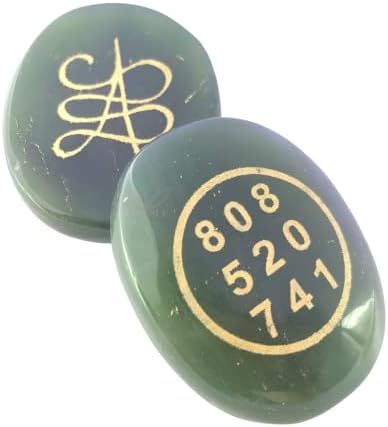 Green Jade Money Switch Word e Zibu Symbol Stone Moeda para atrair fluxo de caixa e riqueza de riqueza abundância. Forma