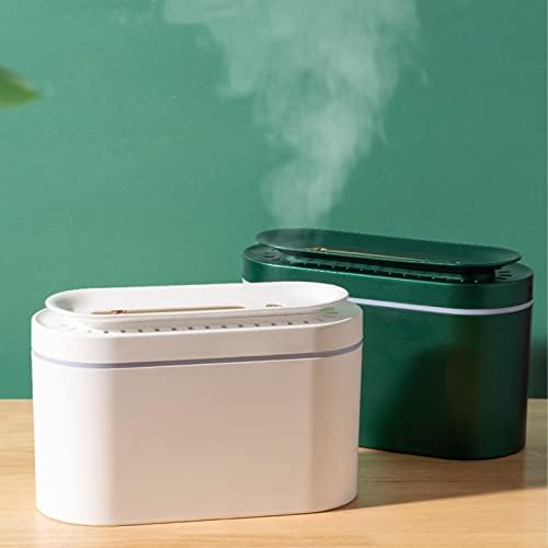 Guangming - umidificador doméstico USB, difusor de aroma de ar silencioso, medidor de reabastecimento de névoa de água, umidificadores convenientes do escritório do quarto da área de trabalho, verde