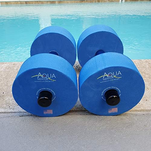 Aquamentor Water Hortys - Feito nos EUA - Ótimos pesos de água para condicionamento físico, força e aeróbica - conjunto de 2
