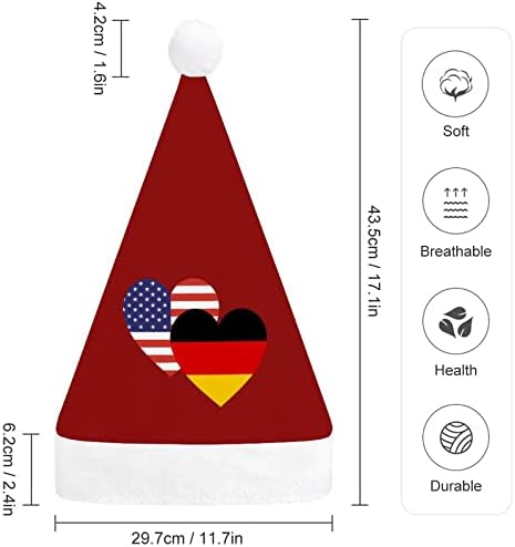 Alemanha American Heart Flag chapé os chapéus a granel Hats chapéu de natal para férias