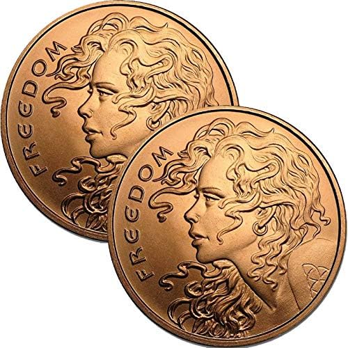 1 oz .999 Coin de cobre/desafio de cobre puro)