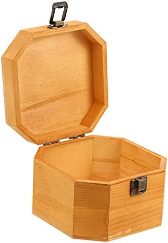 Colar de jóias de cabilock Organizador mini armazenamento de madeira caixa de madeira caixa de madeira anel de jóias de