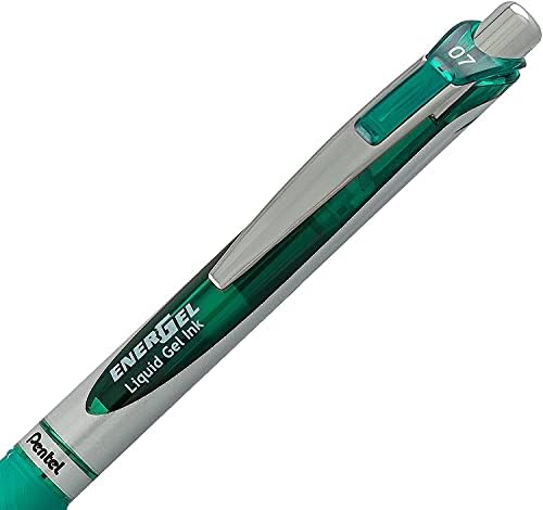Pentel Energel Deluxe RTX Kit de caneta de tinta em gel líquido, pacote de 3 com 4 recargas