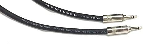 75 pés Pro Audio Audio 1/8 polegada TRS a 1/8 polegada TRS Balanced Cable por conexão de cabo personalizada