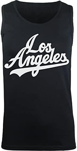 Camisa de camisa original de Los Angeles Letters Mens camiseta da tanque California Love Tee