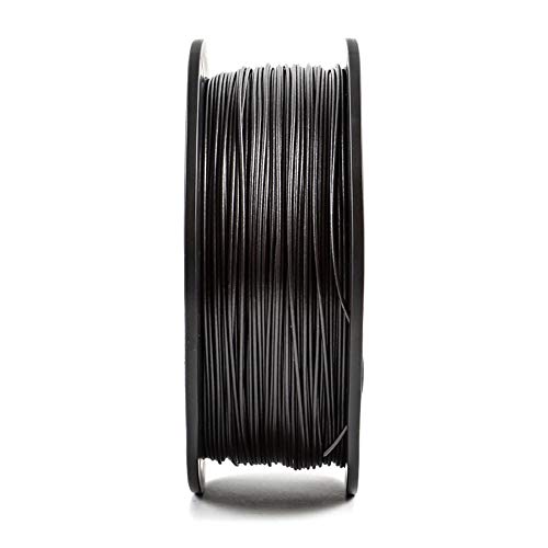 Filamento de fibra de carbono PLA 1,75 mm, filamento de impressora 3D, PLA+Fórmula de fibra de carbono Black 1kg