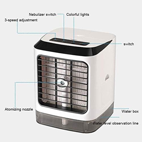 Liliang-- Coolers evaporativos Mini ar condicionado ABS 150 * 152 * 185mm Refrigeração portátil Fan USB Fan Bmzdlfj-1