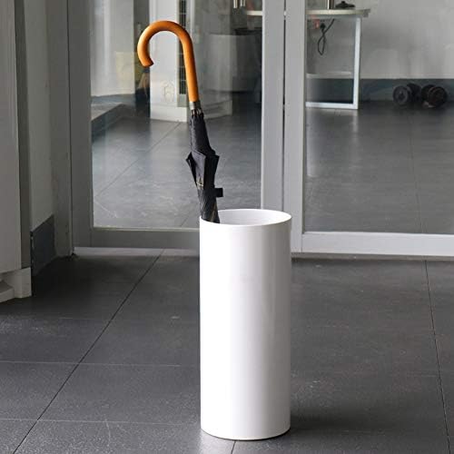 WXXGY Umbrella Stand rack simples e elegante ambientalmente amigável PVC Umbrella Bucket usado em cafés de hotel em casa/branco
