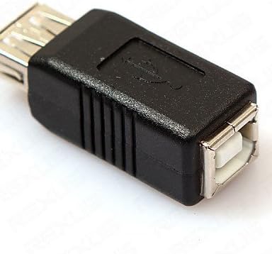 USB 2.0 TIPO A fêmea para USB 2.0 Tipo B Feminino Adaptador Feminino Couplador de Extensor do Conector do Conversor Feminino