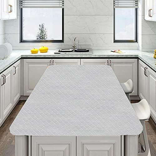 Luxo quadrado de parede de cozinha texturizada/auto adesivo à prova de óleo cozinha adesivos de alumínio descascam e batendo na bancada de cozinha 24 × 40 polegadas