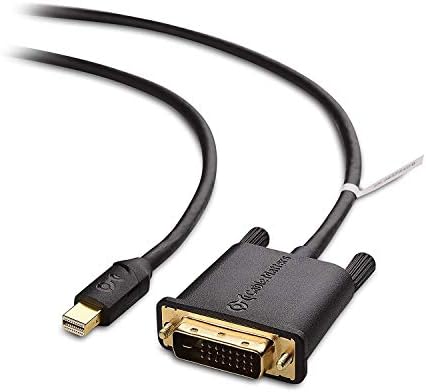 Cable Matters Mini DisplayPort para Cabo DVI em Black 6 pés - Thunderbolt e Thunderbolt 2 Porta Compatível