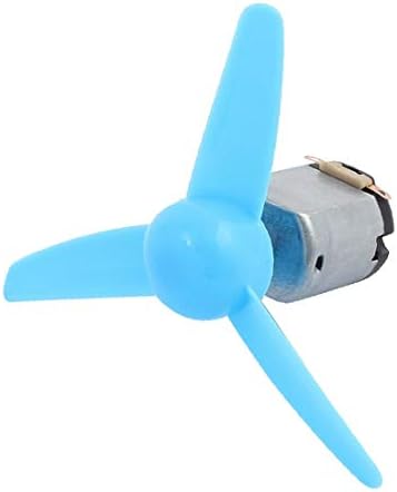 X-dree dc 5v 0,13a 5000rpm Modelo Motor 3 palhetas 80 mm DIA BLUE AZUL (DC 5V 0,13A 5000rpm Modelo Aviones Motor