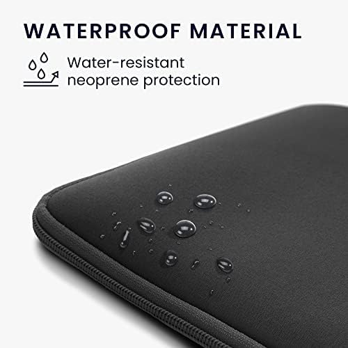 bolsa de neoprene Kwmobile compatível com 9,7 -11 comprimido - capa de capa universal com zíper para tablet - Berry