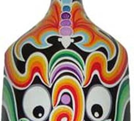 Máscara de parede chinesa festiva 16 Decoração de arte de madeira sólida 106