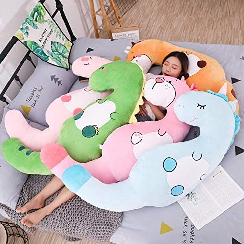 Srliwhite grande travesseiro de animais e pelúcia Dinosaur porquinho Dinosaur Cushion Doll Toy Gift