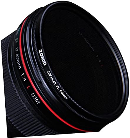 Câmera Mobestech para - Polarizador óptico DSLR Glass Cpl MM Filtro de lente circular