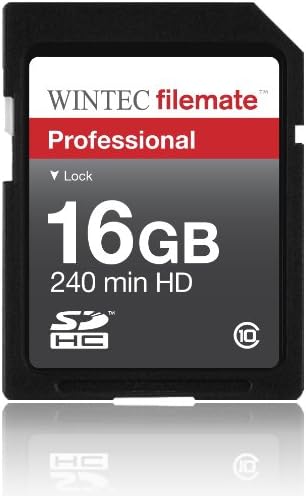 16 GB CLASSE 10 SDHC Equipe de alta velocidade cartão de memória 20MB/s. Cartão mais rápido do mercado para Panasonic Lumix DMC-TZ4 DMC-TZ5. Um adaptador USB de alta velocidade gratuito está incluído. Vem com.