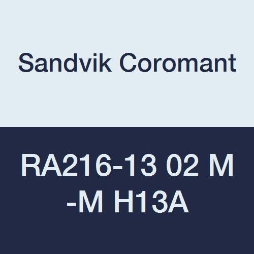 Sandvik Coromant CM Ball nariz de moagem de carboneto Inserção, estilo RA216, redondo, grau H13A, não revestido,