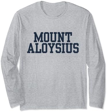 Camiseta de manga longa do Monte Aloysius College