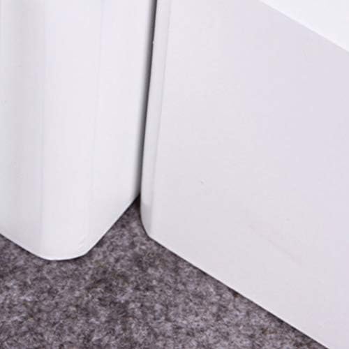 Prateleiras flutuantes de combinação em preto e branco prateleiras de armazenamento de parede exibem prateleiras de montagem na parede prateleiras para o seu quarto de casa sala de estar no escritório da cozinha ou dormitório