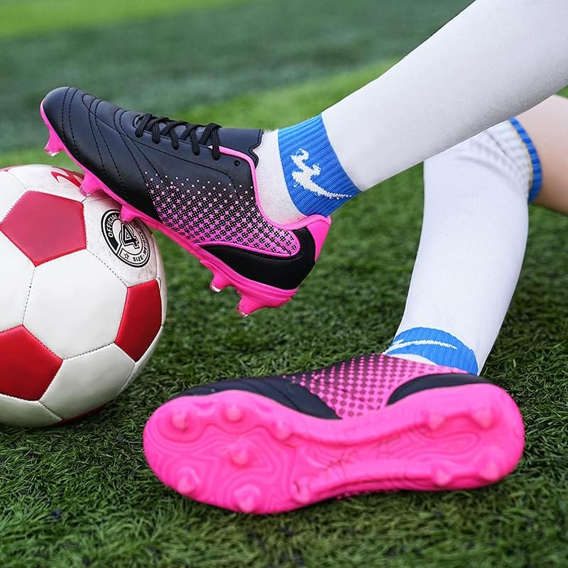 Sapatos de futebol lizrha para meninos garotos de futebol garotos meninos garotos crianças atléticas de futebol ao ar livre football