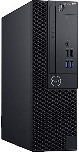 Dell Optiplex 3060 SFF Business Desktop PC, Processador Intel Hexa Core i5-8500, RAM de 16 GB, Intel 1 TB PCIE NVME SSD, porta de exibição/HDMI, Ethernet, DVD ± RW, Windows 10 Pro