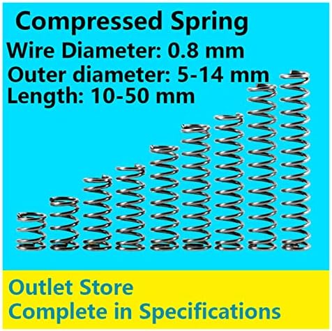 As molas de compressão são adequadas para a maioria dos reparos i compressão de compressão de compressão tamanho de mola de mola