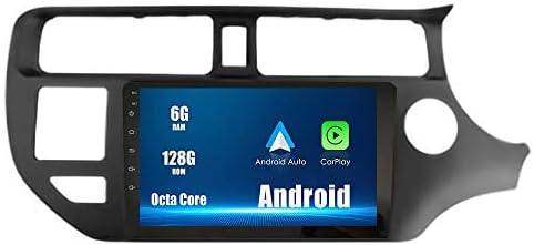 Android 10 Autoradio Navigação de carro Multimídia GPS Radio de toque GPS 2.5D Screen Forkia Rio 2011-2015 RHD Octa Core 6GB RAM 128 GB ROM