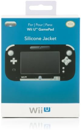 Wii U Jaqueta de silicone Gamepad - preto