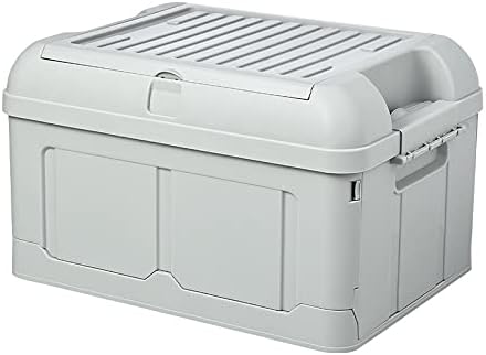 Lixeira de armazenamento dobrável YIZC, caixas de armazenamento de armazenamento duráveis ​​contêineres de caixa de armazenamento