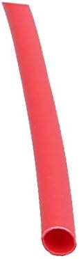 X-dree poliolefina calor encolhimento de tubo de tubo manga 8 metros de comprimento 1,5 mm DIA interno vermelho (Tubo de poliolefina Termontraqule Cable Manga 8 metrôs longitud 1,5 mm dia interno rojo