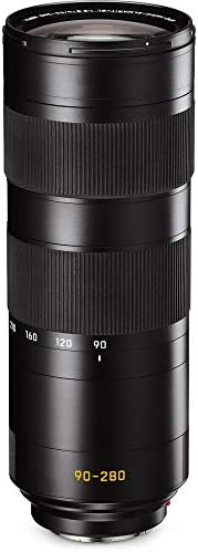 Leica apo-vario-elmarit-sl 90-280mm f/2.8-4 lente + 64 GB de carteira de memória + caixa de lente acolchoada + kit de filtro