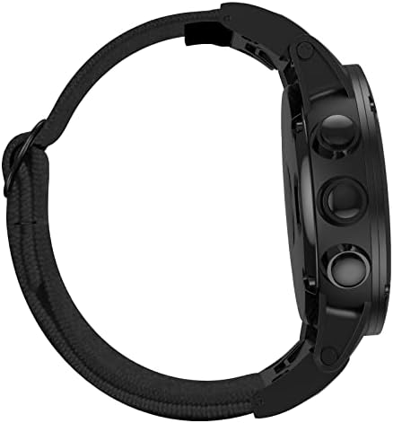 Bedcy Smart Watch Nylon Elastic Loop tiras para Garmin Fenix ​​7 7x 5xplus 6xPro/Mk2i 3HR Substituição Bandas de