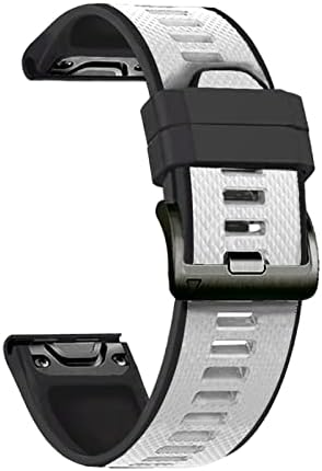 Skm 26 mm Silicone Redunda rápida Strap Band para Garmin Fenix ​​6x 6 6s Pro 5x 5 mais 3HR Enduro Smartwatch EasyFit Wrist Strap