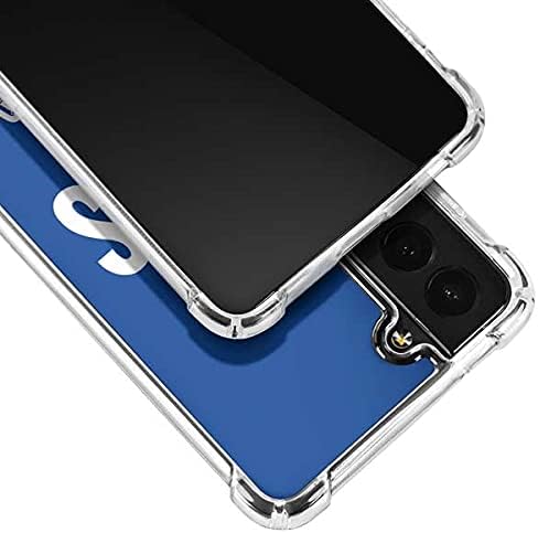Skinit Clear Phone Case Compatível com Samsung Galaxy S21 Plus 5G - NFL LOS ANGELES RAMS DESIGNIO