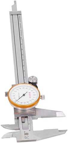 Soonhua Dial Palier Vernier 0.02 Manual de Medição de Aço Anterior de Choque Duas 0,02 0,150mm