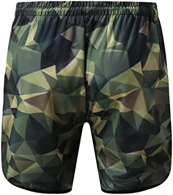 Xxbr masculino shorts, shorts de treino para homens, shorts de camuflagem rápida com bolsos com zíper, shorts de ginástica de malha de 3 polegadas