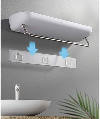 GSDNV Organizador de banheiro sem punção prateleira de xampu de xampu para chuveiro banheira de banheira de cozinha touther de toalheiro