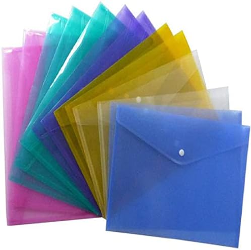 Pasta de documentos claros envelopes transparentes de tamanho A4 Supplys de oferta à prova d'água da escola Pasta de