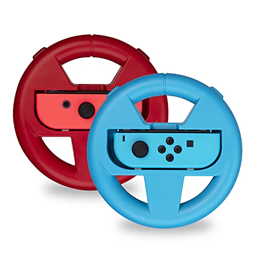 Trono da lâmina Nintendo Switch Wheel Wheel, Racing Games Acessórios Switch Joy-Con Controller Grip para Mario Kart Game, Switch
