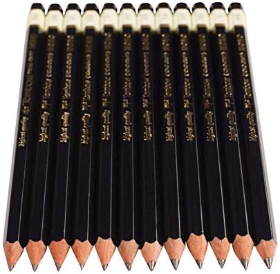 Tombow 51523 Conjunto de lápis de desenho mono, graus variados, 12 pacote. Conjunto de lápis de grafite de qualidade profissional