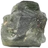 Gemhub natural turmalina crua cura áspera cristal verde 4,90 ct. Pedra preciosa para vários usos
