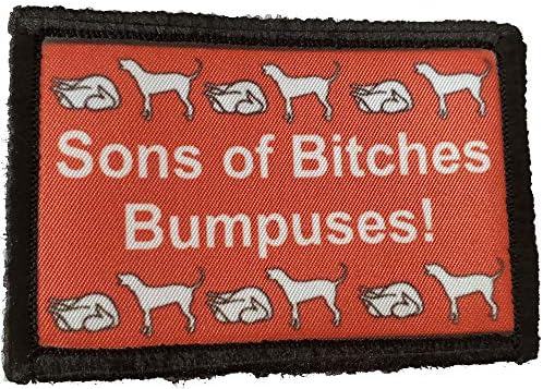 Bumpus Sons of Bitches Moral de Natal Militar Tactical Funny By Redheaddtshirts. Feito nos Estados Unidos!