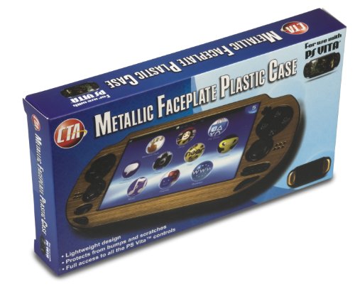 CTA Digital PS Vita Metallic Faceplate Caso de plástico