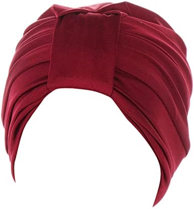 Women Knot Moda Moda Platada Turbano Cap Headwrap Hat Shop 6mm Pro Shop